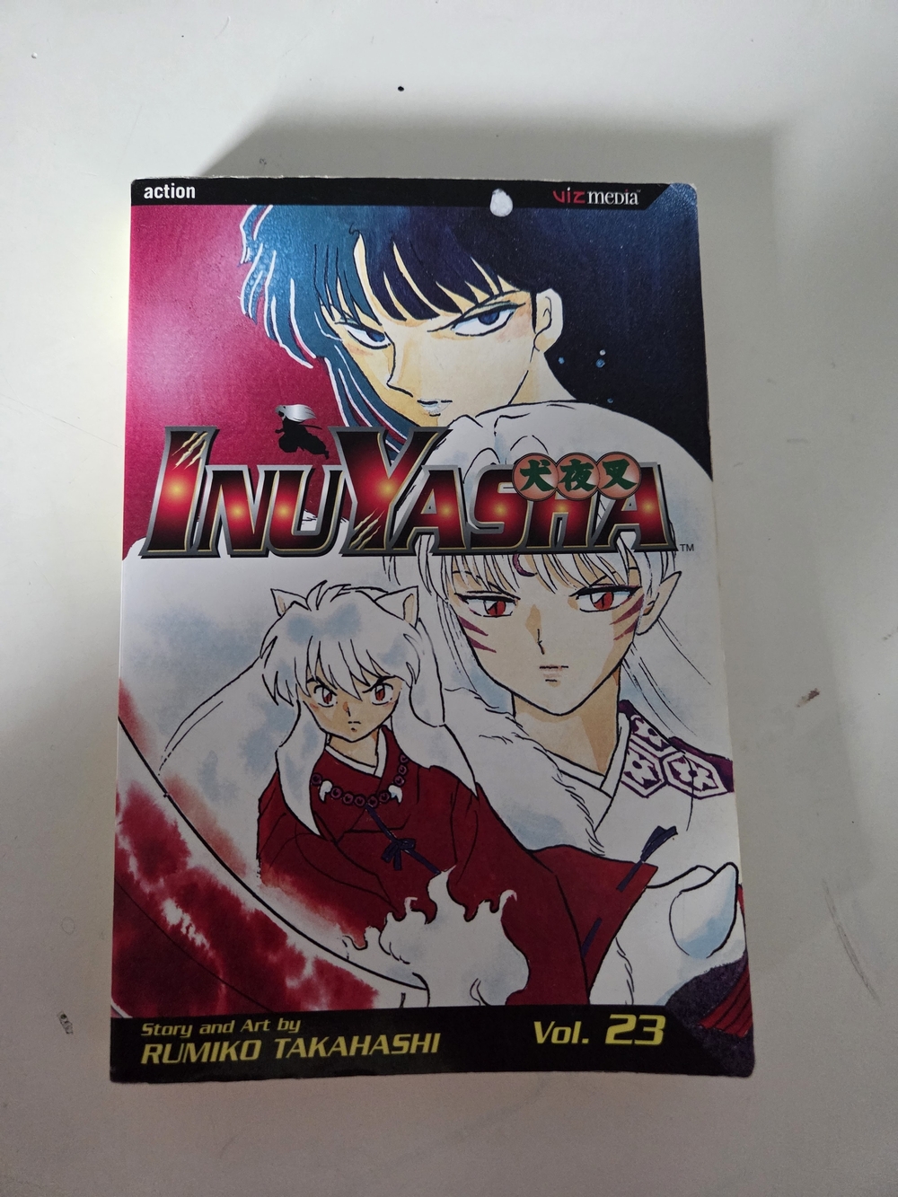 InuYasha Vol. 23 Manga Paperback - Red & White Cover